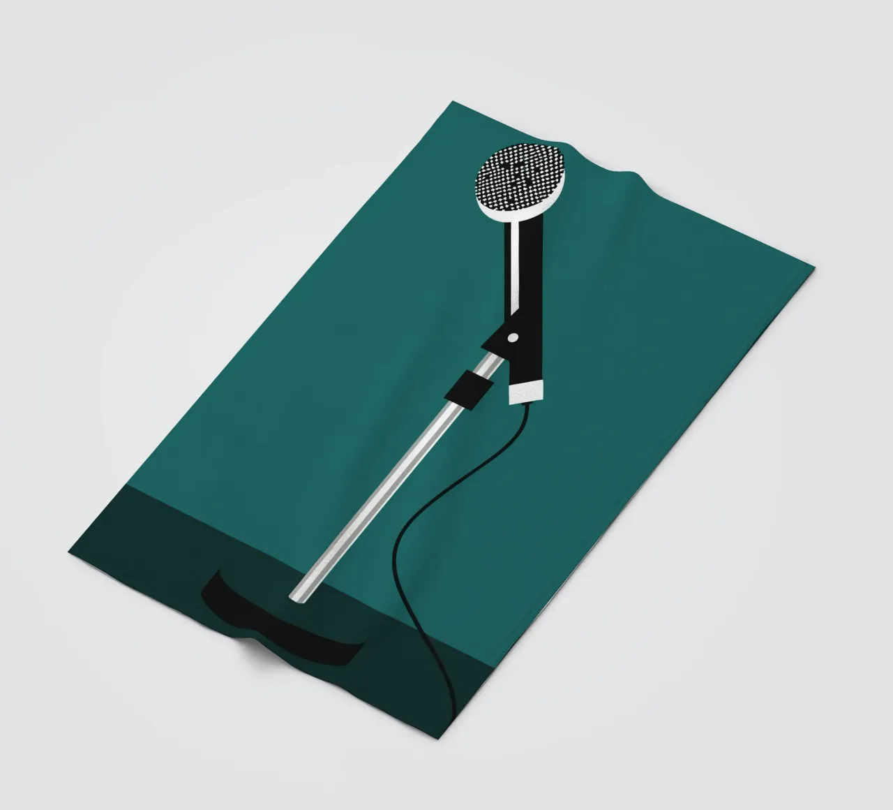 Zangmicrofoon fleecedeken van LOOK DIFFERENT