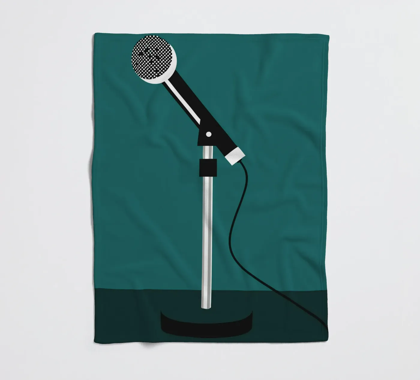 Zangmicrofoon fleecedeken van LOOK DIFFERENT