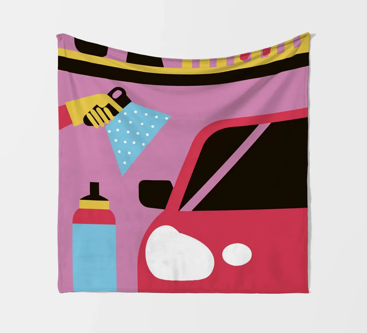 Auto Fleecedecke von LOOK DIFFERENT