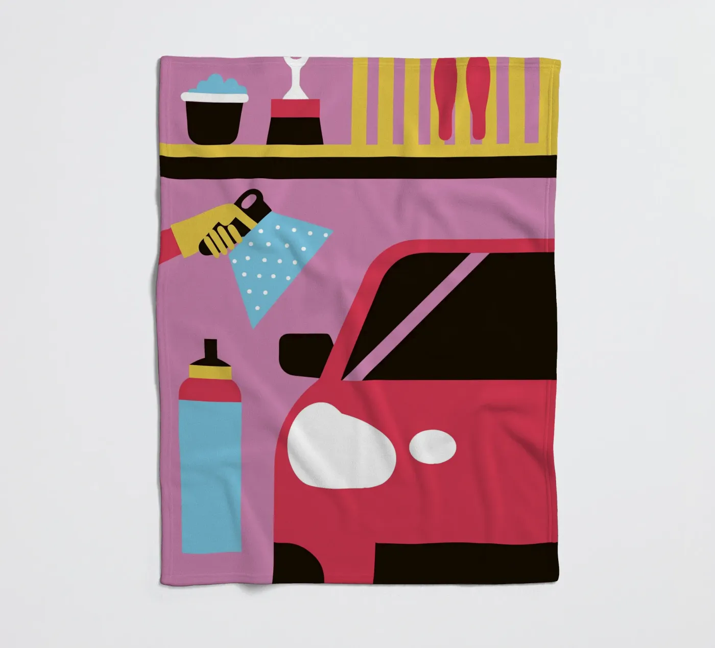 Auto Fleecedecke von LOOK DIFFERENT