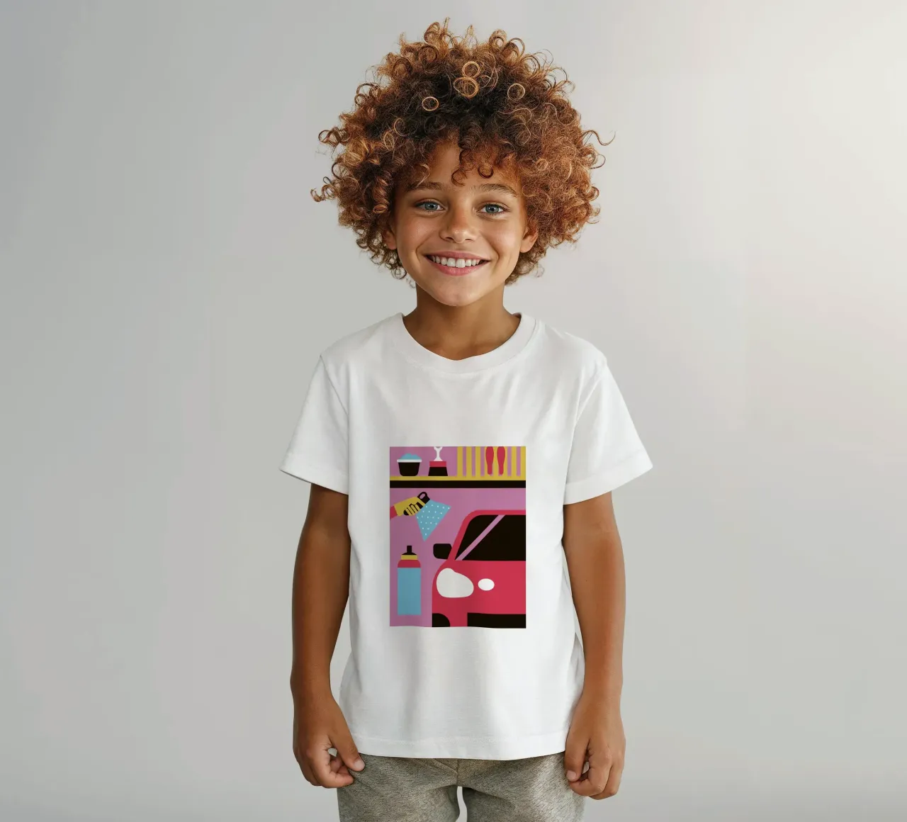 Auto t-shirt bambini da LOOK DIFFERENT