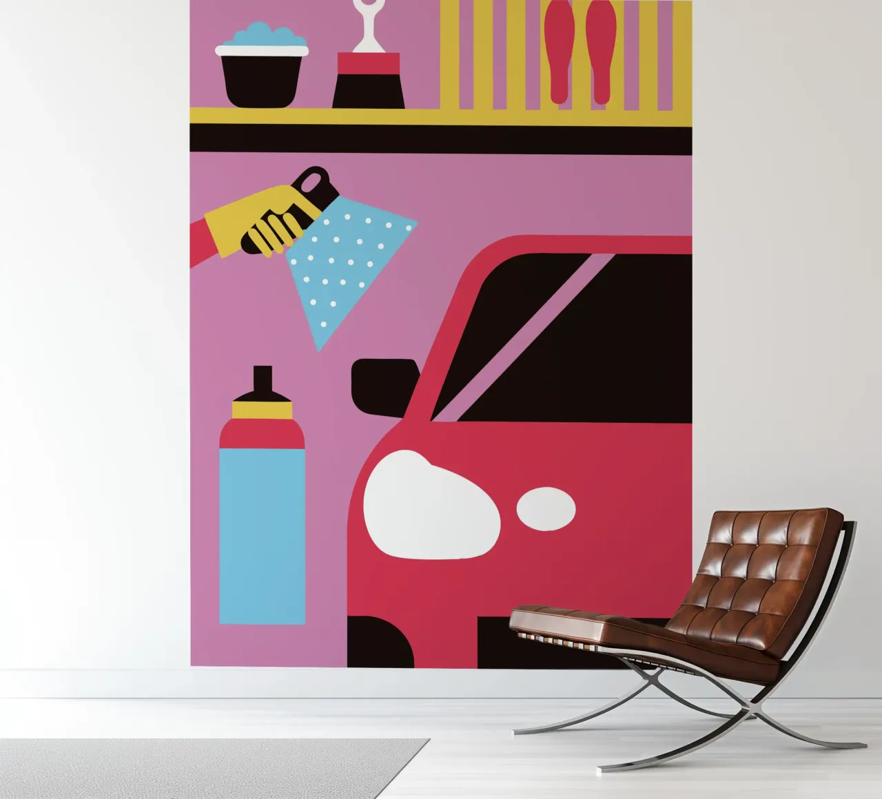 Auto fotobehang van LOOK DIFFERENT