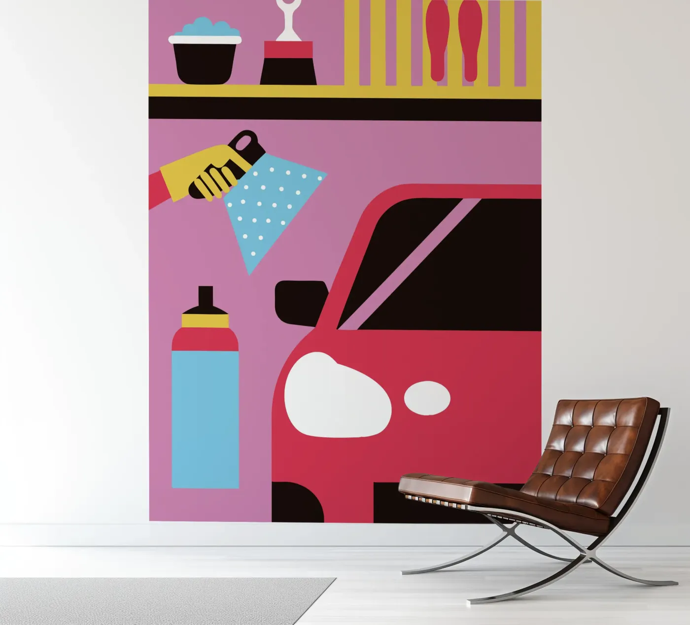 Auto fotobehang van LOOK DIFFERENT
