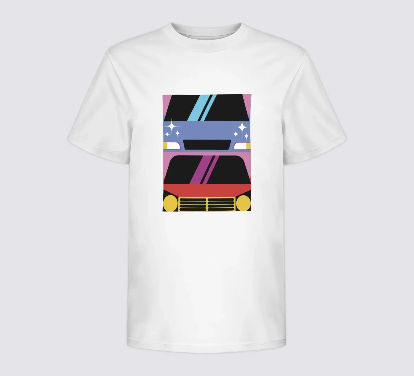 Auto Kinder T-Shirt von LOOK DIFFERENT