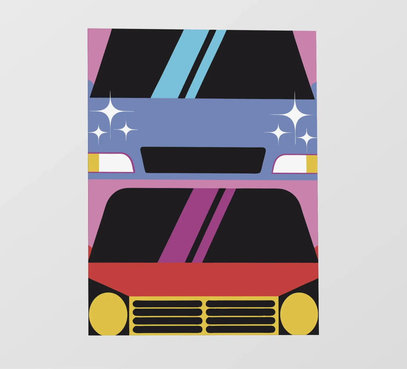 Auto fotobehang van LOOK DIFFERENT