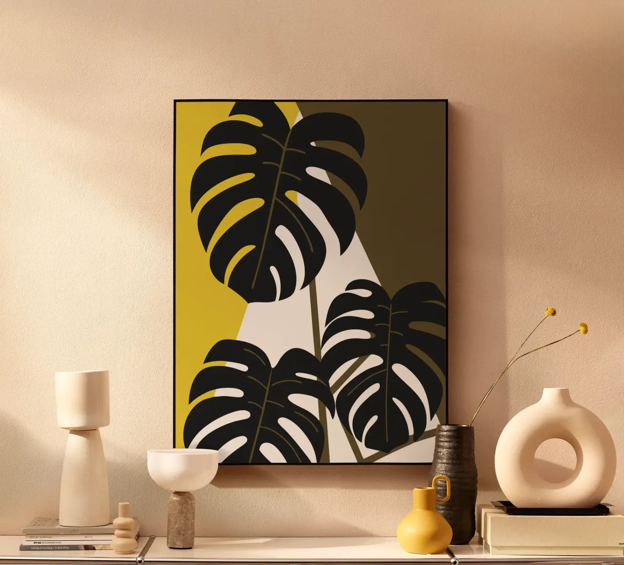 Pianta Monstera plexiglass da LOOK DIFFERENT