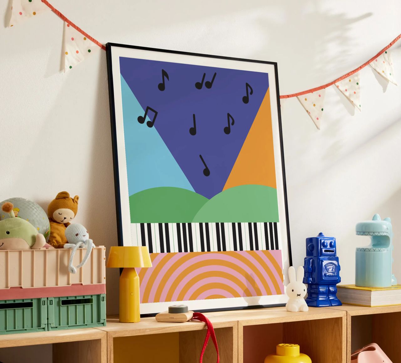 Klaviermusik Poster von LOOK DIFFERENT