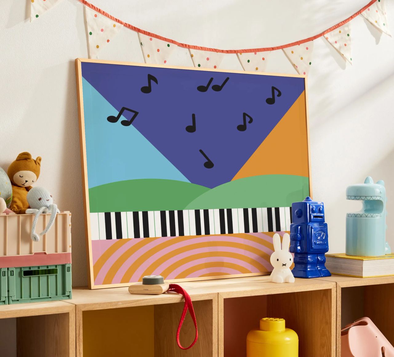 Klaviermusik Poster von LOOK DIFFERENT
