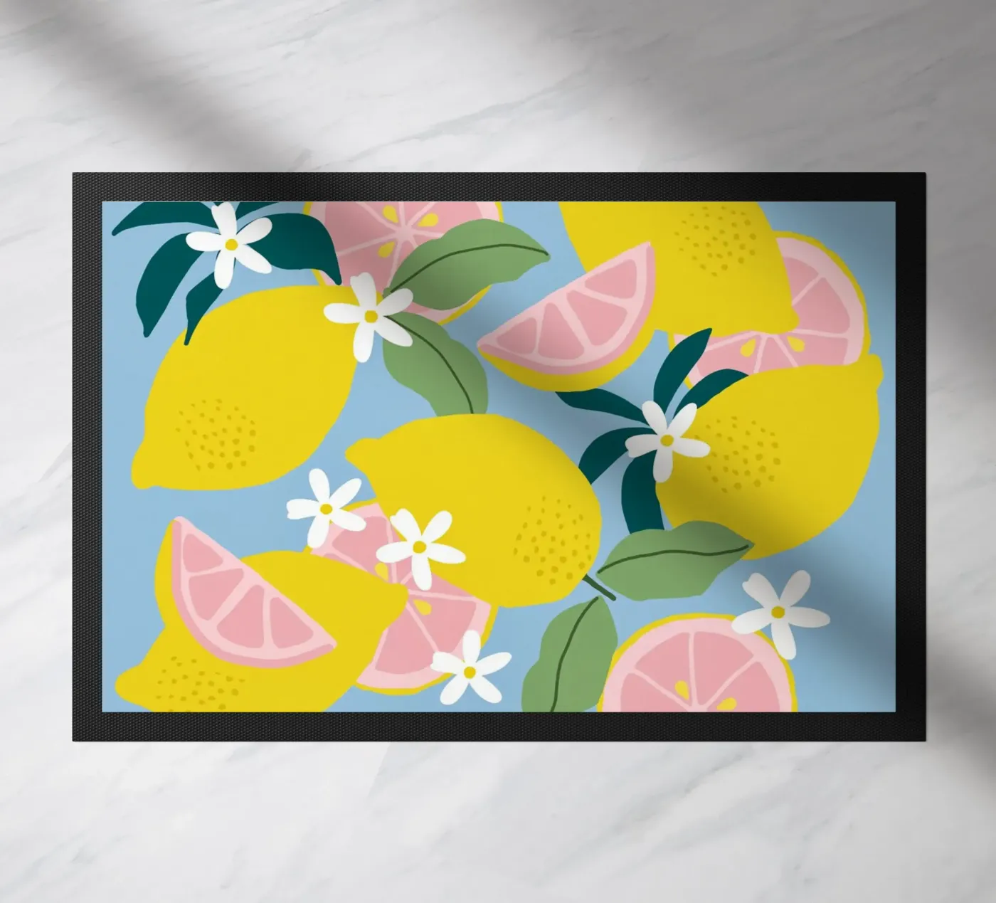 Pink Lemonade deurmat van Gale Switzer