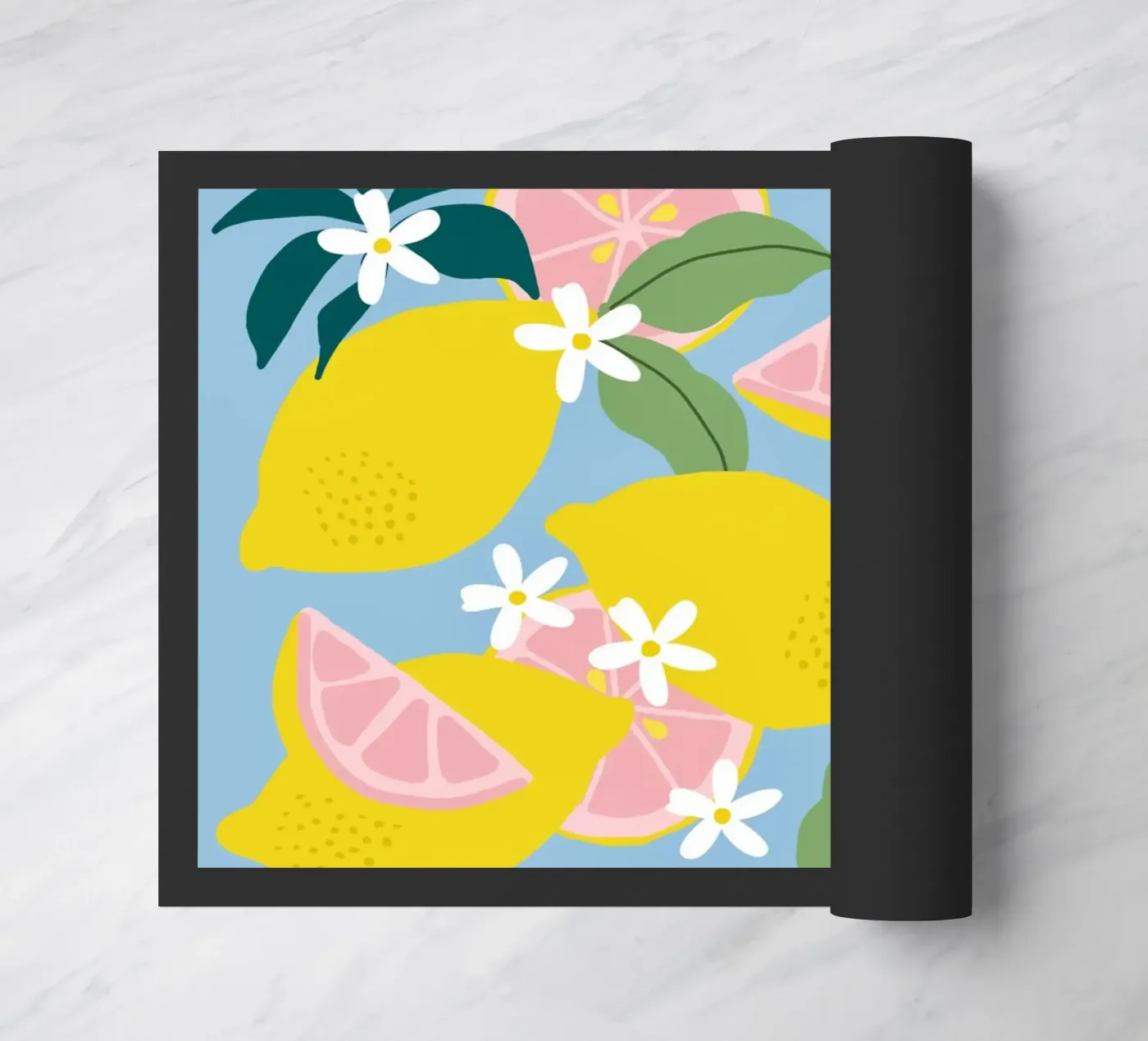 Pink Lemonade deurmat van Gale Switzer