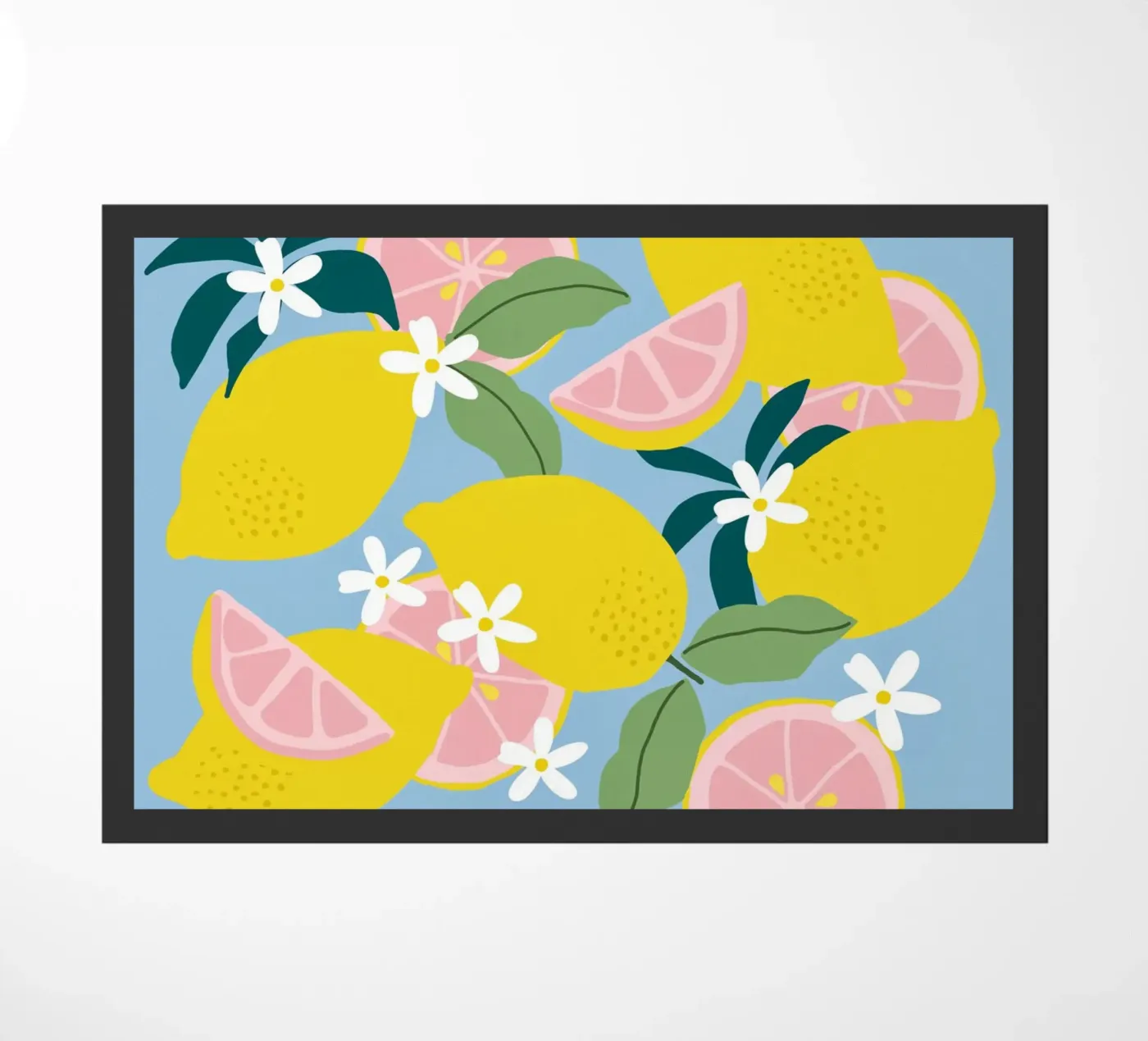 Pink Lemonade deurmat van Gale Switzer