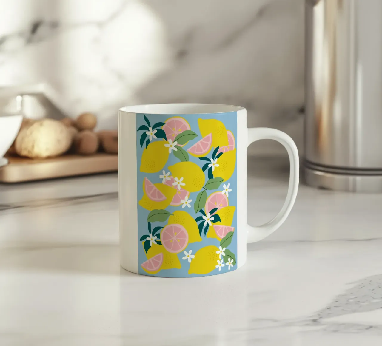 Pink Lemonade tazza in ceramica da Gale Switzer