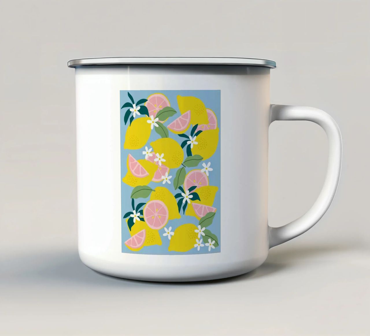 Pink Lemonade tazza in smalto da Gale Switzer