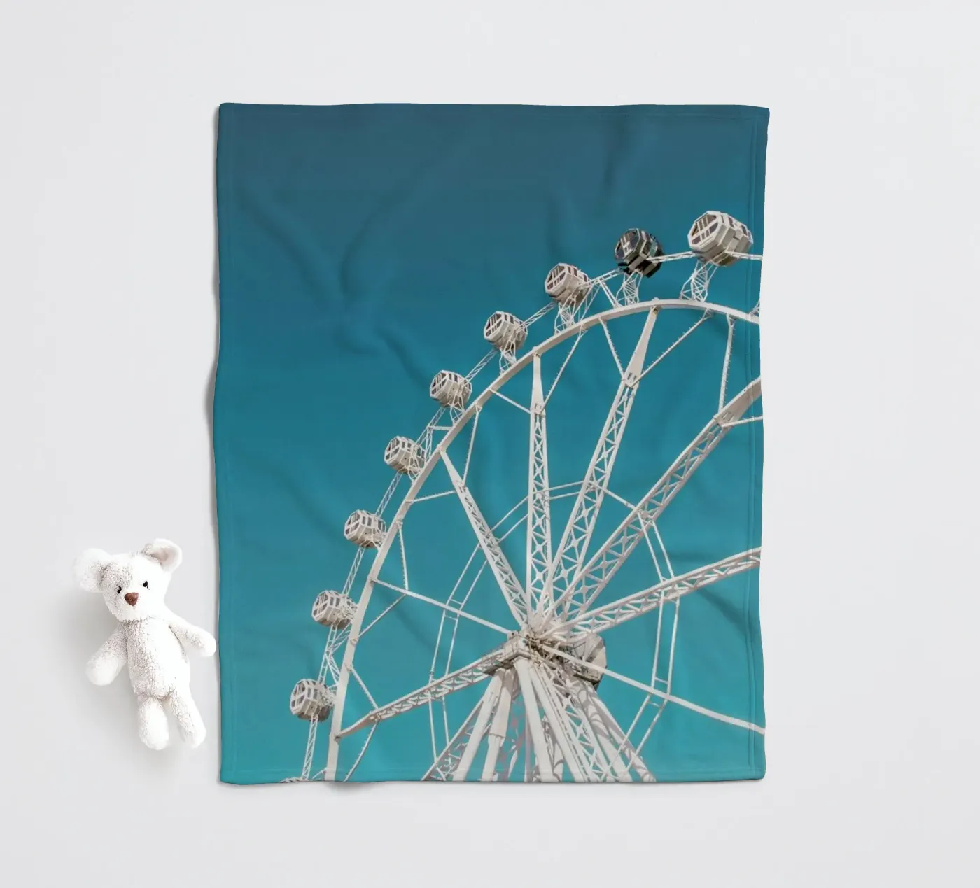 Ferris Wheel Fleecedecke von EyeEm Mobile GmbH
