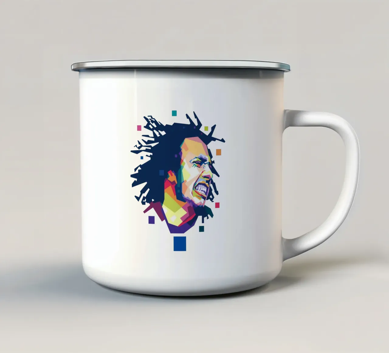 ZDLR taza de esmalte de Alkahfsmart
