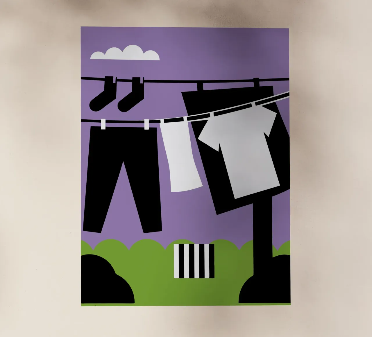 Asciugatura dei vestiti pellicola backlit da LOOK DIFFERENT