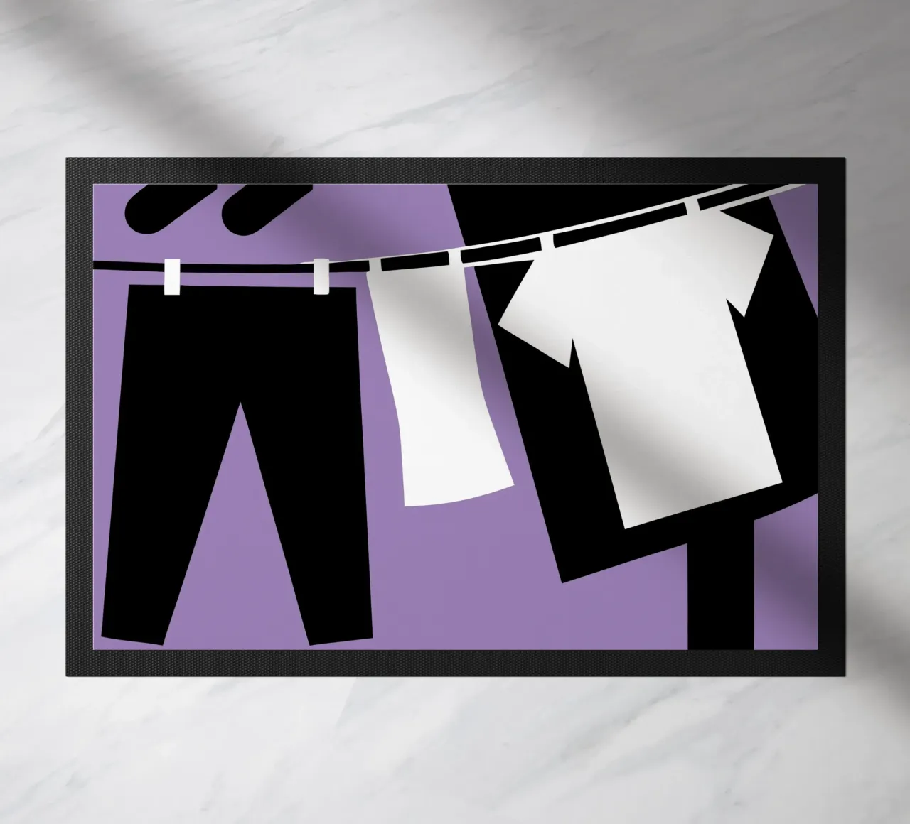 Asciugatura dei vestiti zerbino da LOOK DIFFERENT