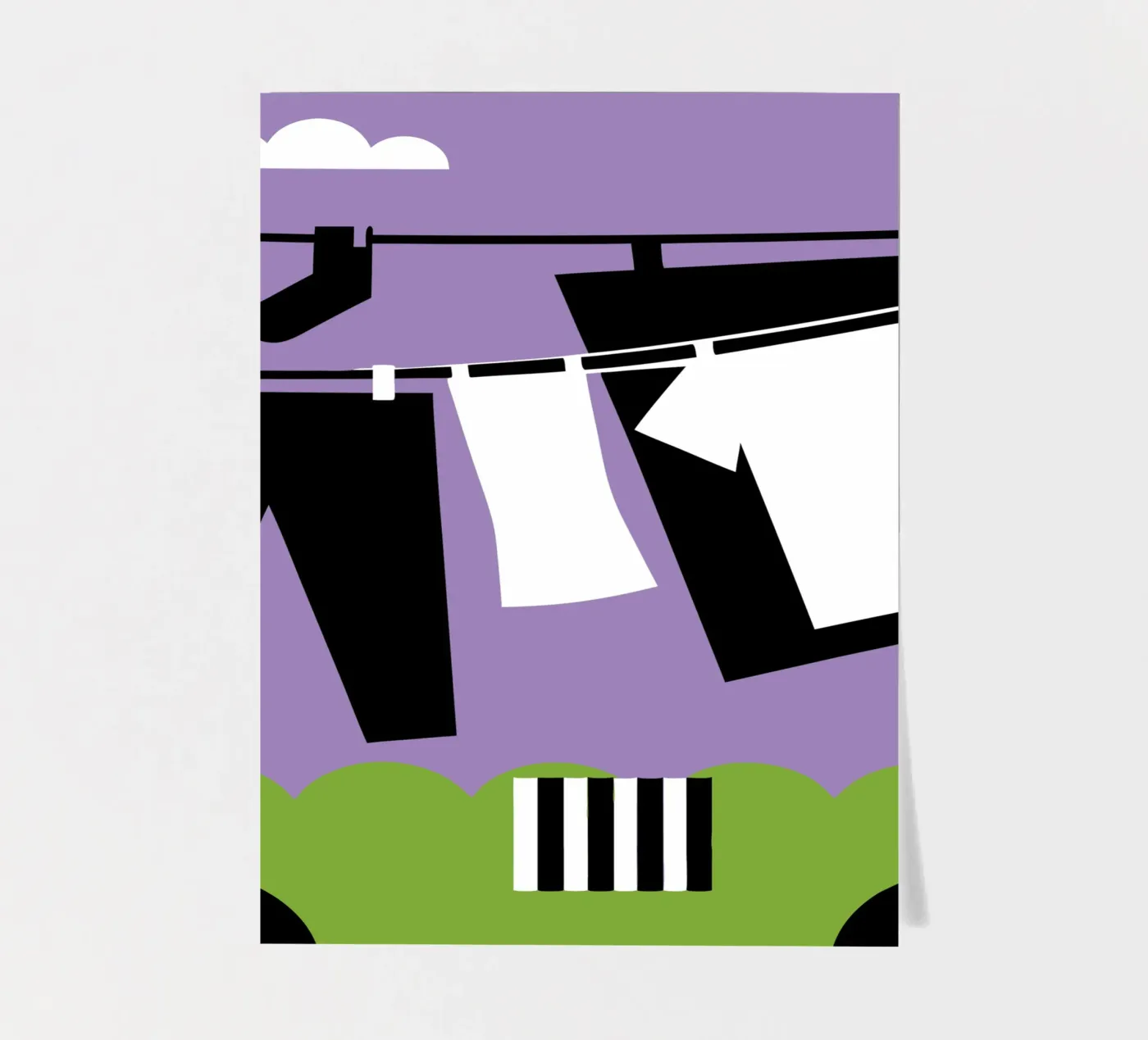 Asciugatura dei vestiti foglio adesivo da LOOK DIFFERENT