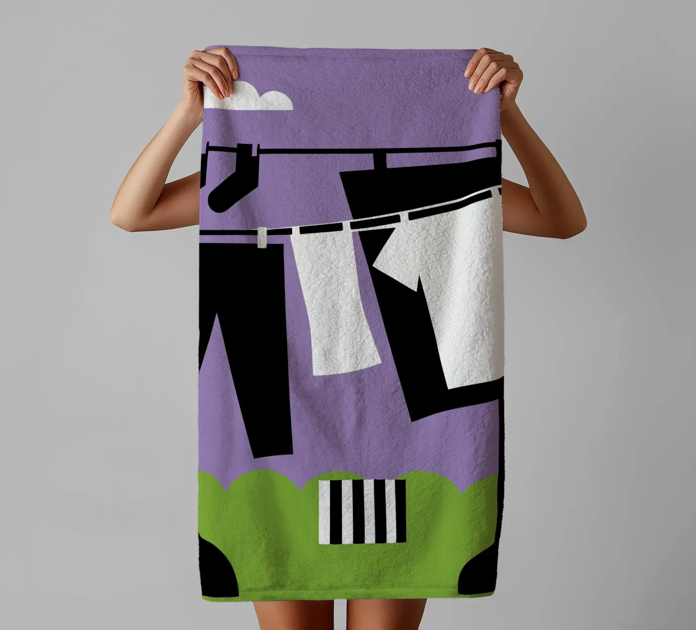 Drying Clothes towel by LOOK DIFFERENT