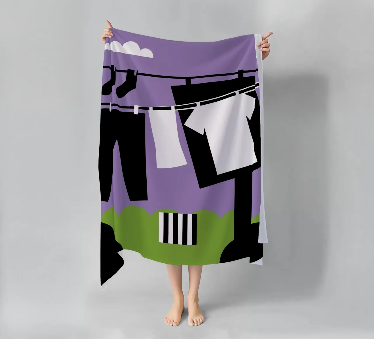 Drying Clothes telo mare da LOOK DIFFERENT