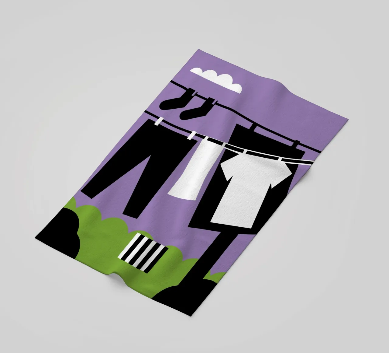 Kleding drogen strandhanddoek van LOOK DIFFERENT