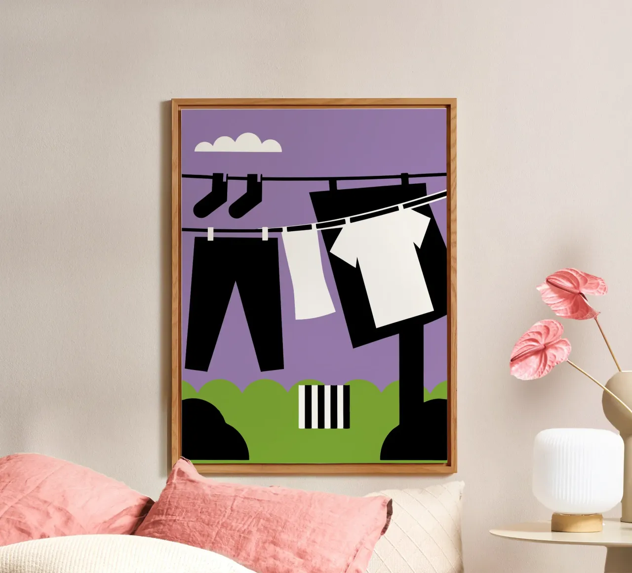 Drying Clothes forex plate by LOOK DIFFERENT