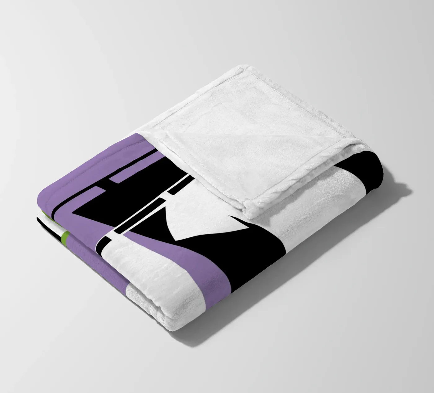 Drying Clothes fleece blanket by LOOK DIFFERENT
