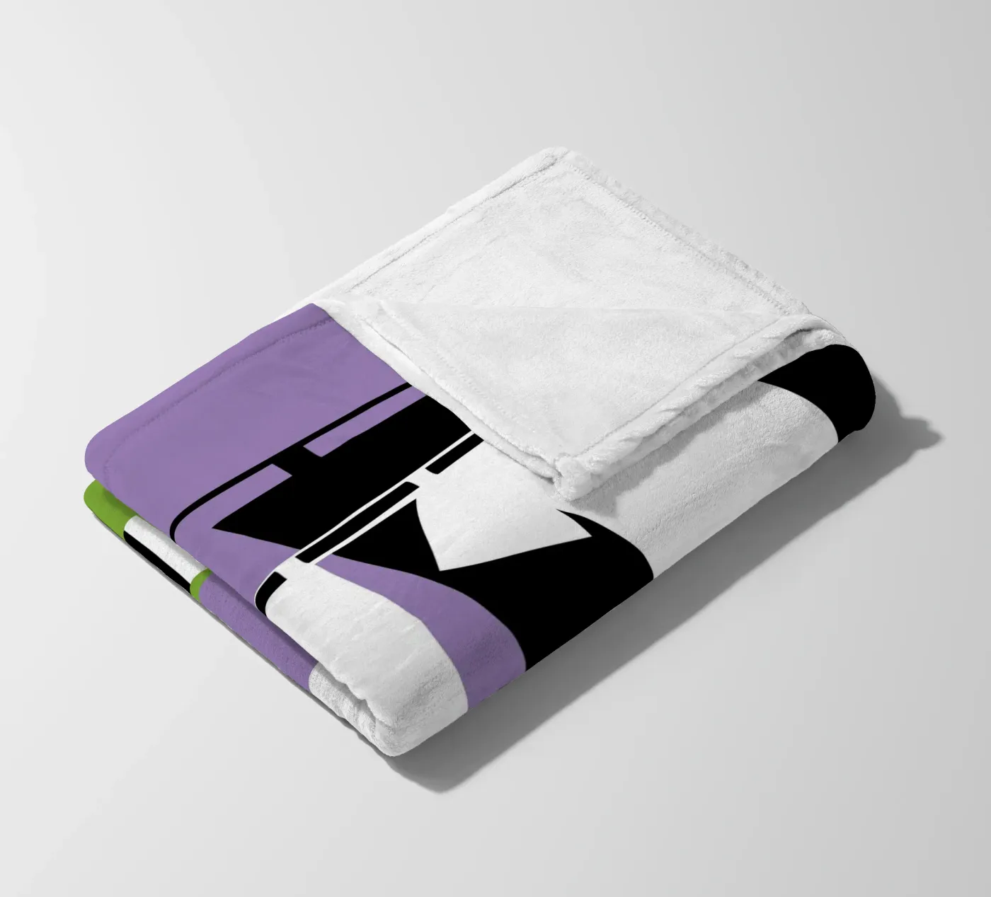 Drying Clothes fleece blanket by LOOK DIFFERENT