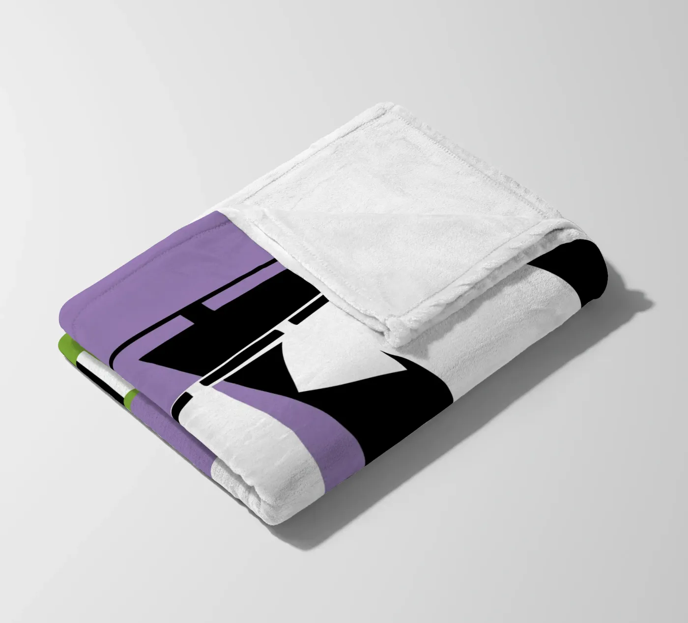 Drying Clothes fleece blanket by LOOK DIFFERENT