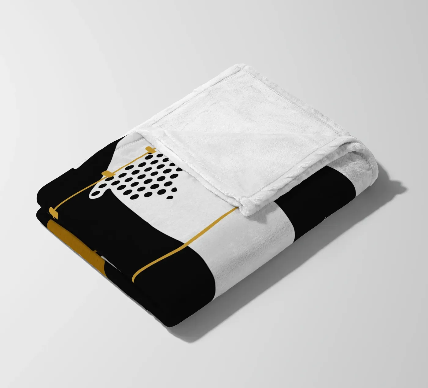 Clothesline fleece blanket by LOOK DIFFERENT