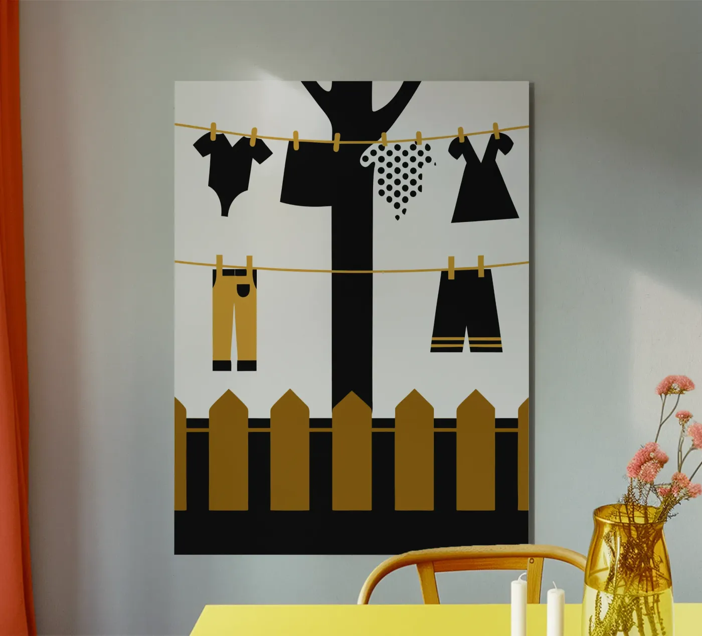 Clothesline forex plate by LOOK DIFFERENT