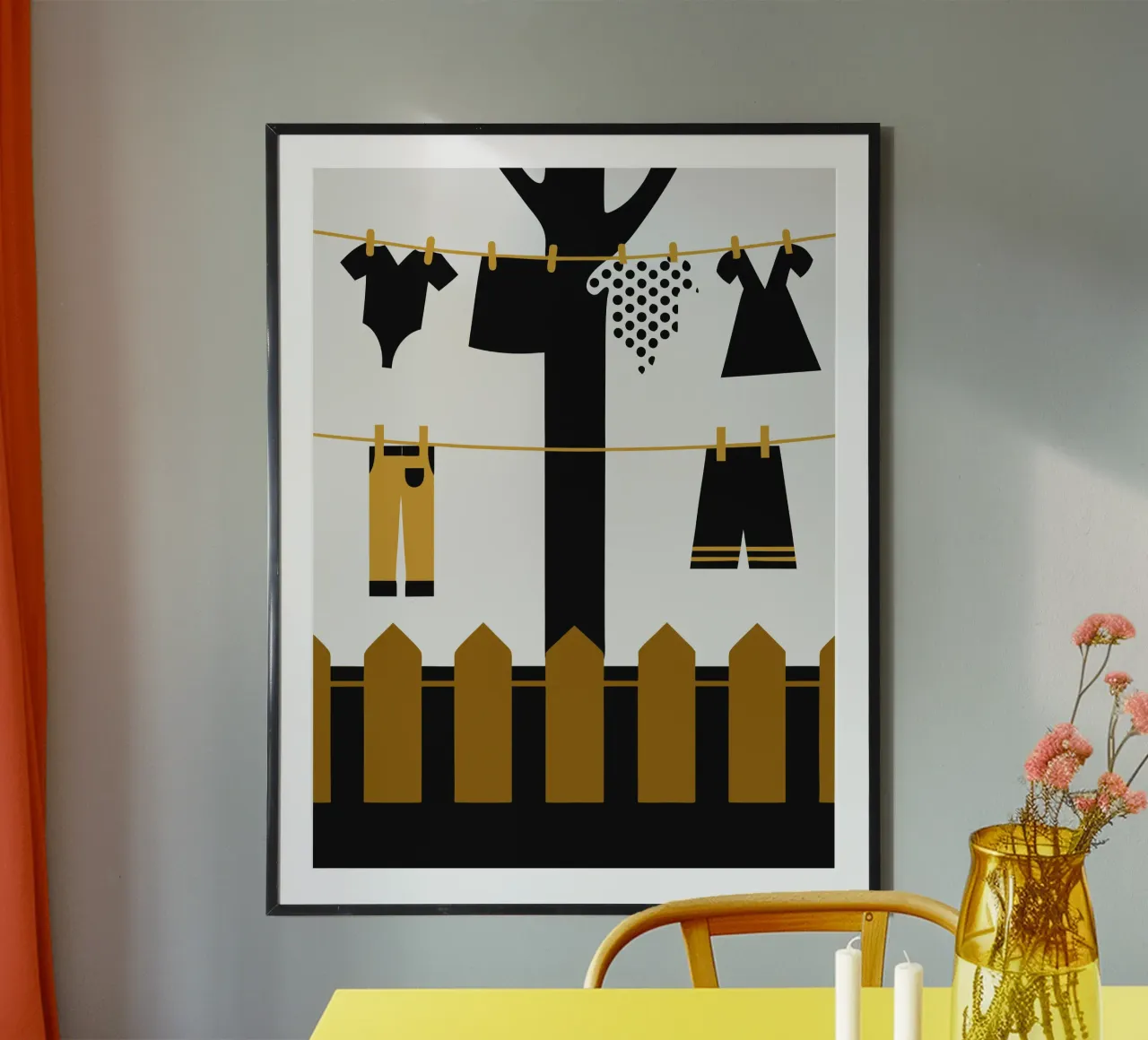 Clothesline poster da LOOK DIFFERENT