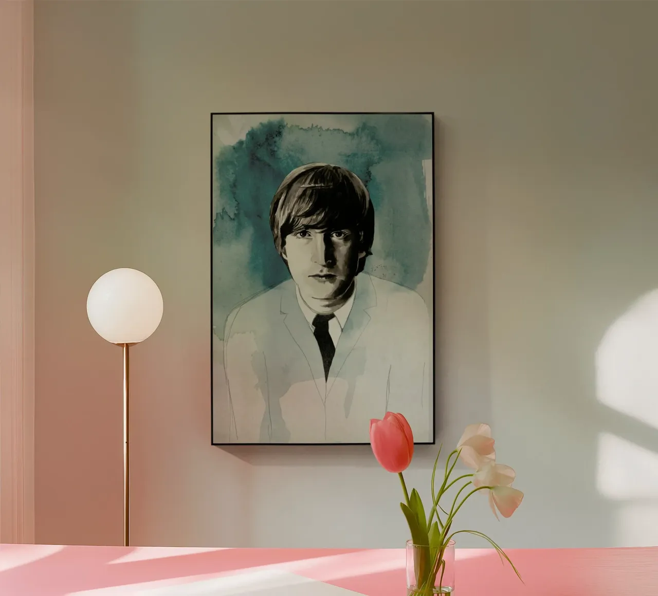 John Lennon plexiglass da David Diehl