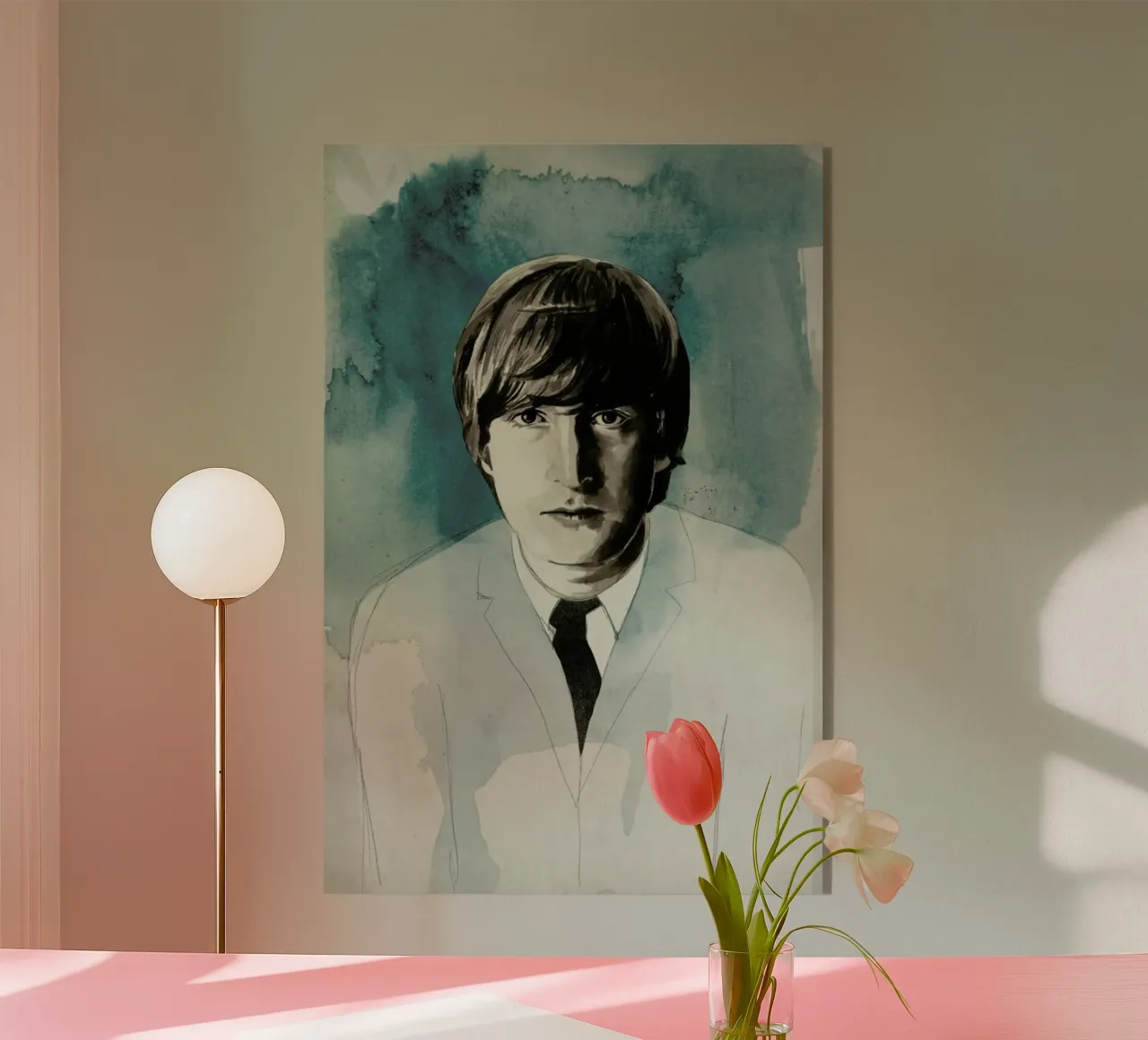John Lennon plexiglass da David Diehl