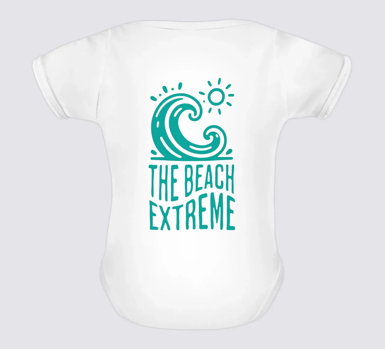 La spiaggia estrema body neonato maniche corte da Gunawan Rb