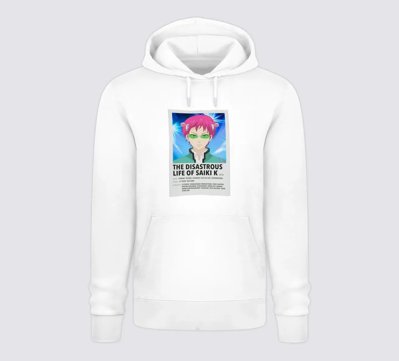 THE DISASTROUS LIFE OF SAIKI K  2016 felpa con cappuccio da Totoya