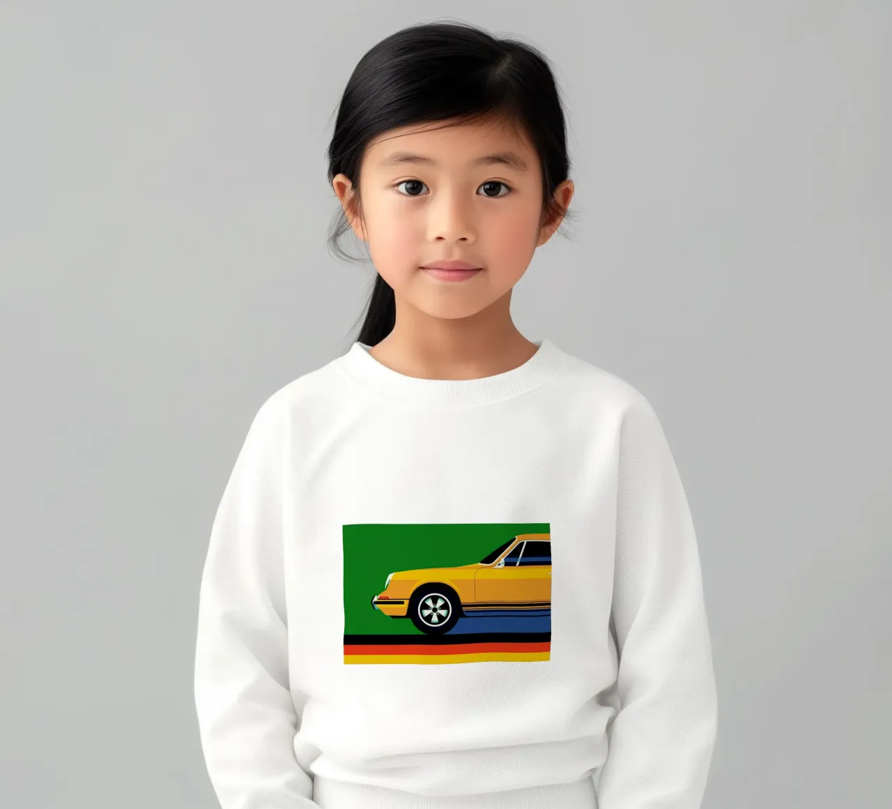 Porsche Front sudadera para niño de Bo Lundberg