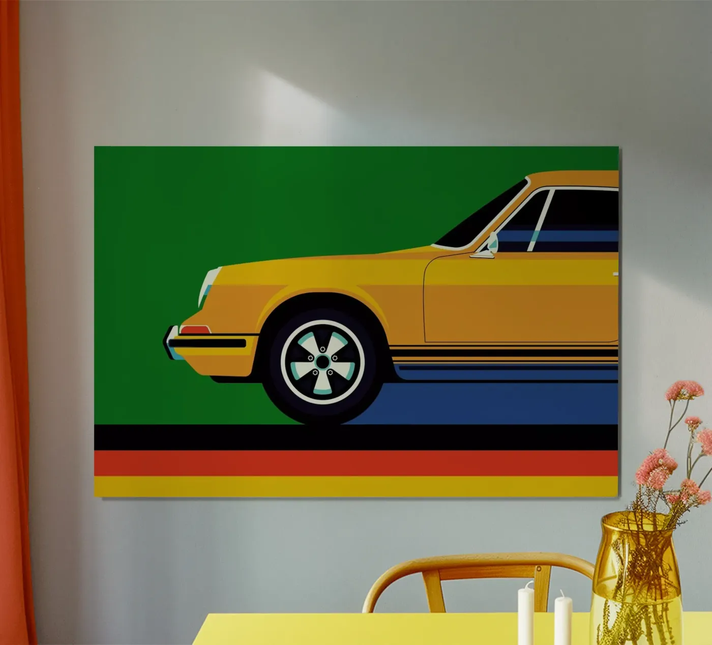 Porsche Front poster da Bo Lundberg