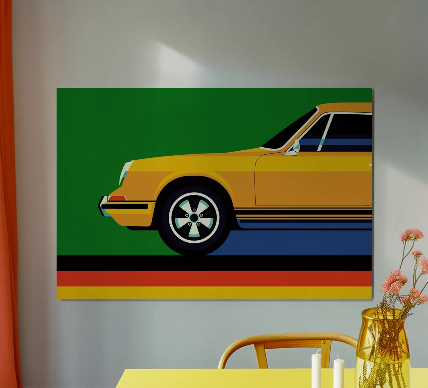 Porsche Front poster da Bo Lundberg