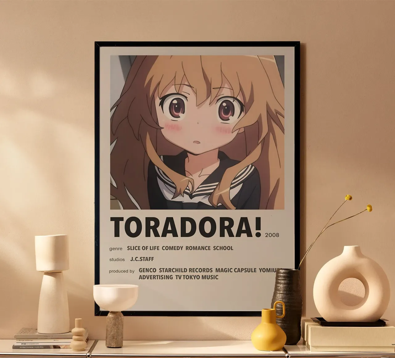 TORADORA!  2006 carta hahnemühle da Totoya