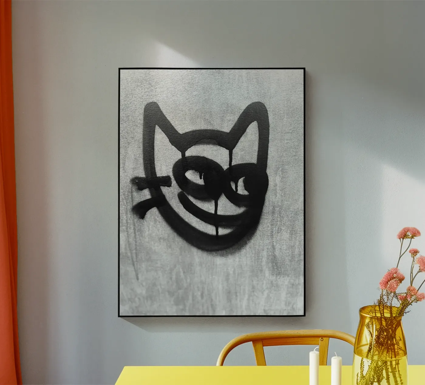 Catman John plexiglas de ChiasMata CozMos