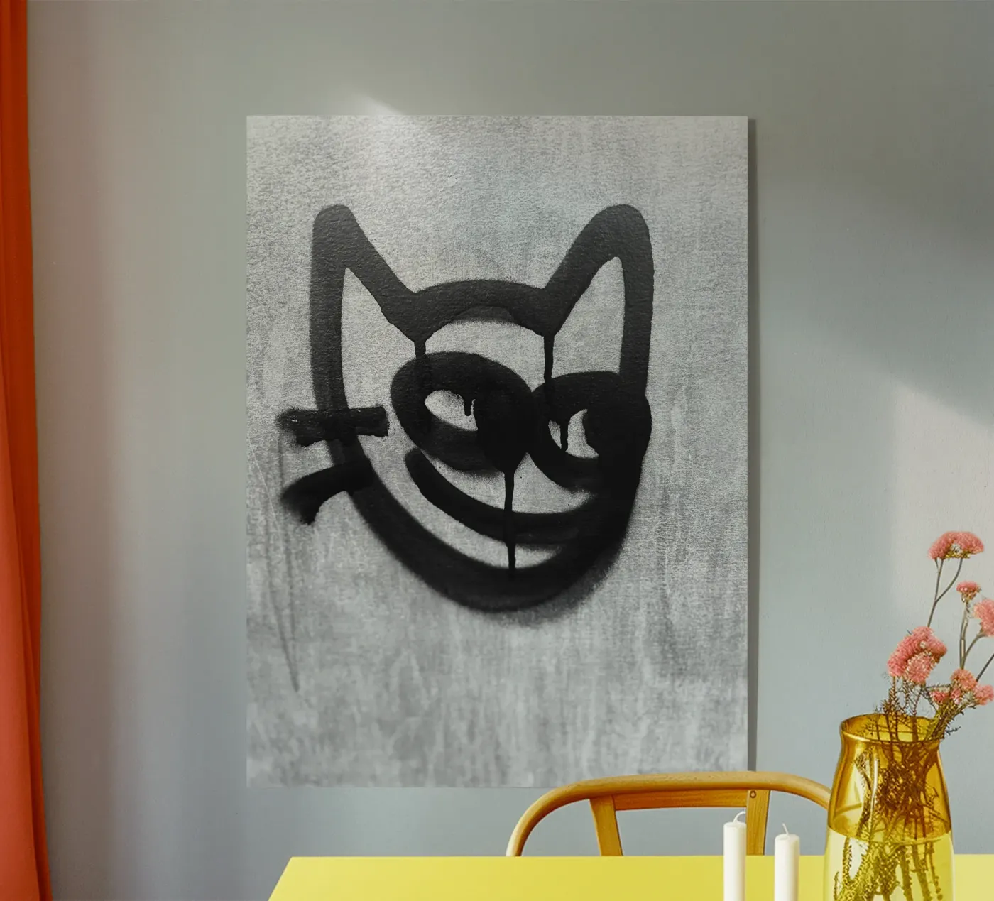 Catman John plexiglas de ChiasMata CozMos