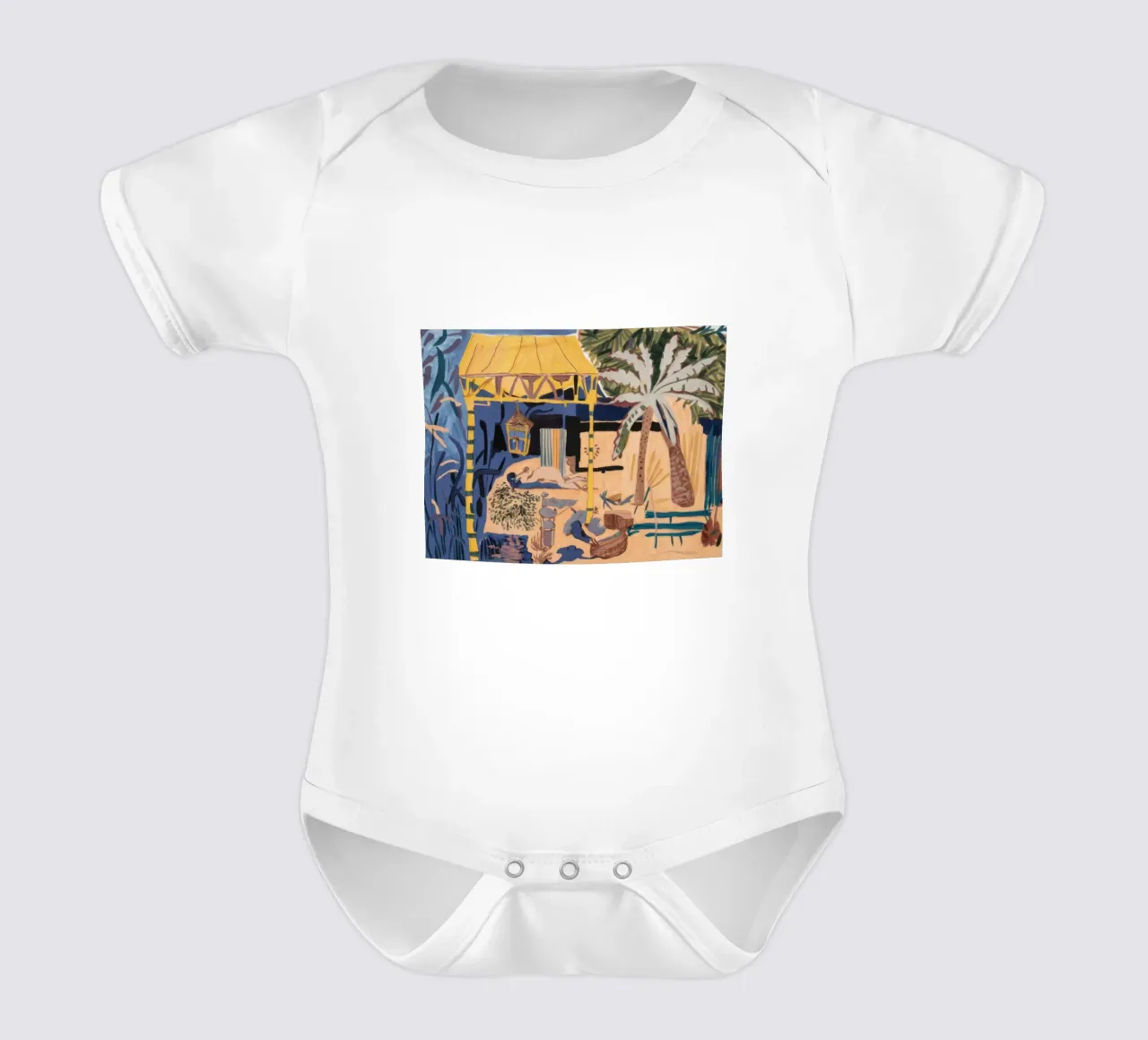 Retraite dans une oasis tropicale body bébé de Beach Palette