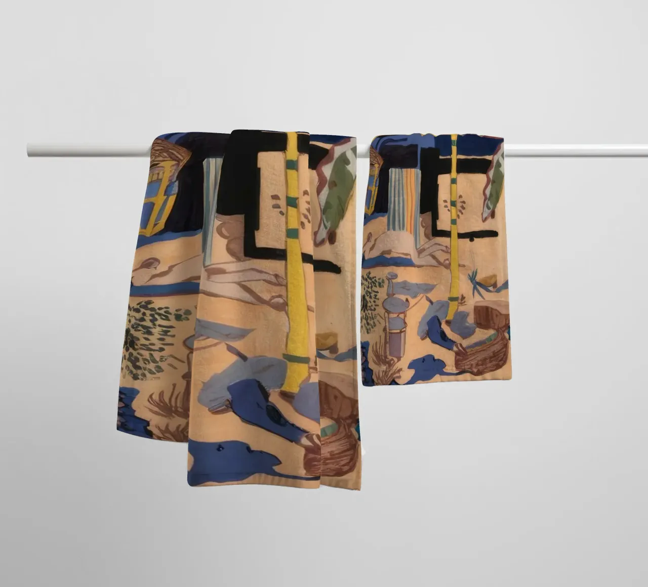 Retraite dans une oasis tropicale serviette de bain de Beach Palette