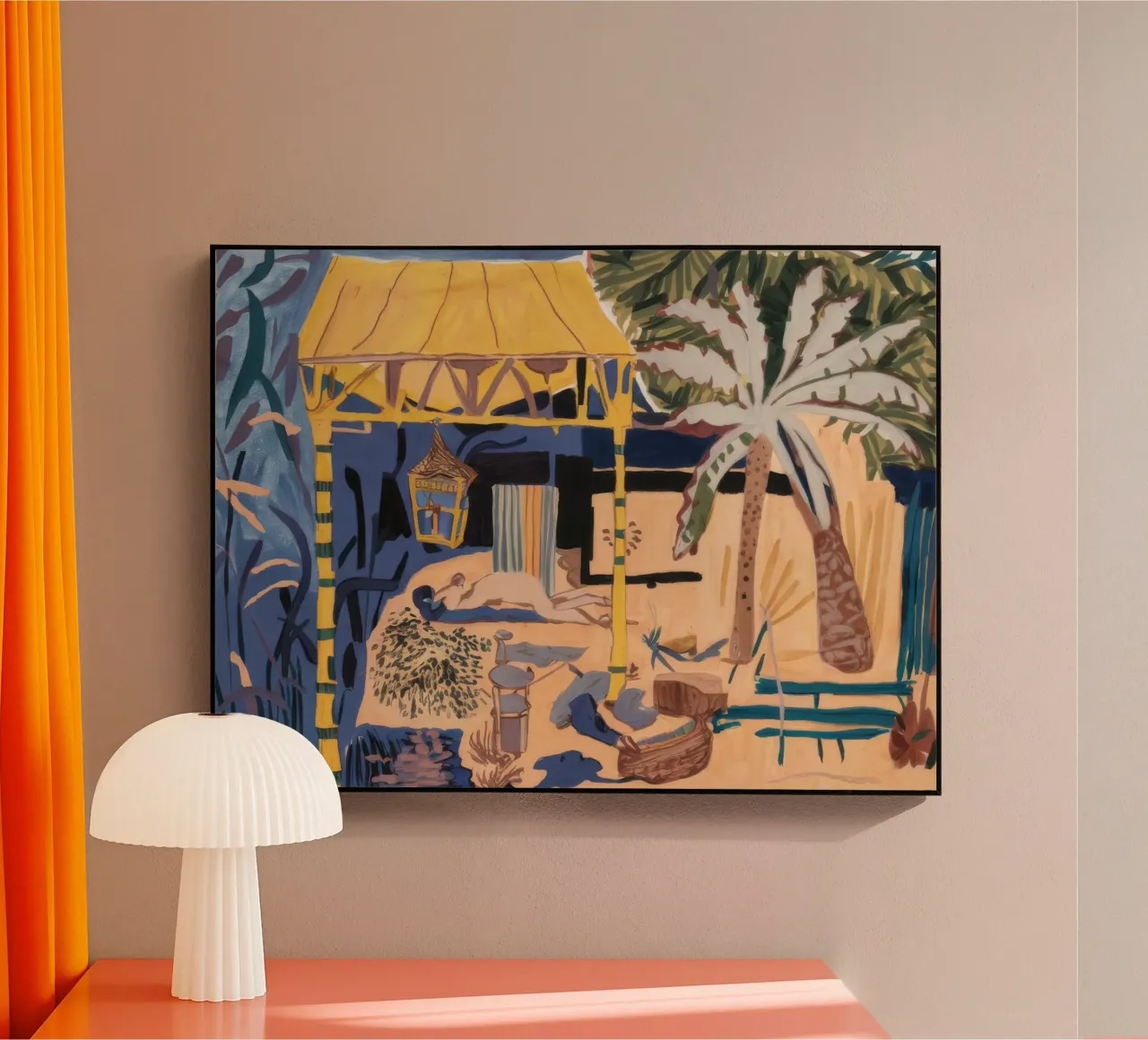 Ritiro nell'oasi tropicale plexiglass da Beach Palette