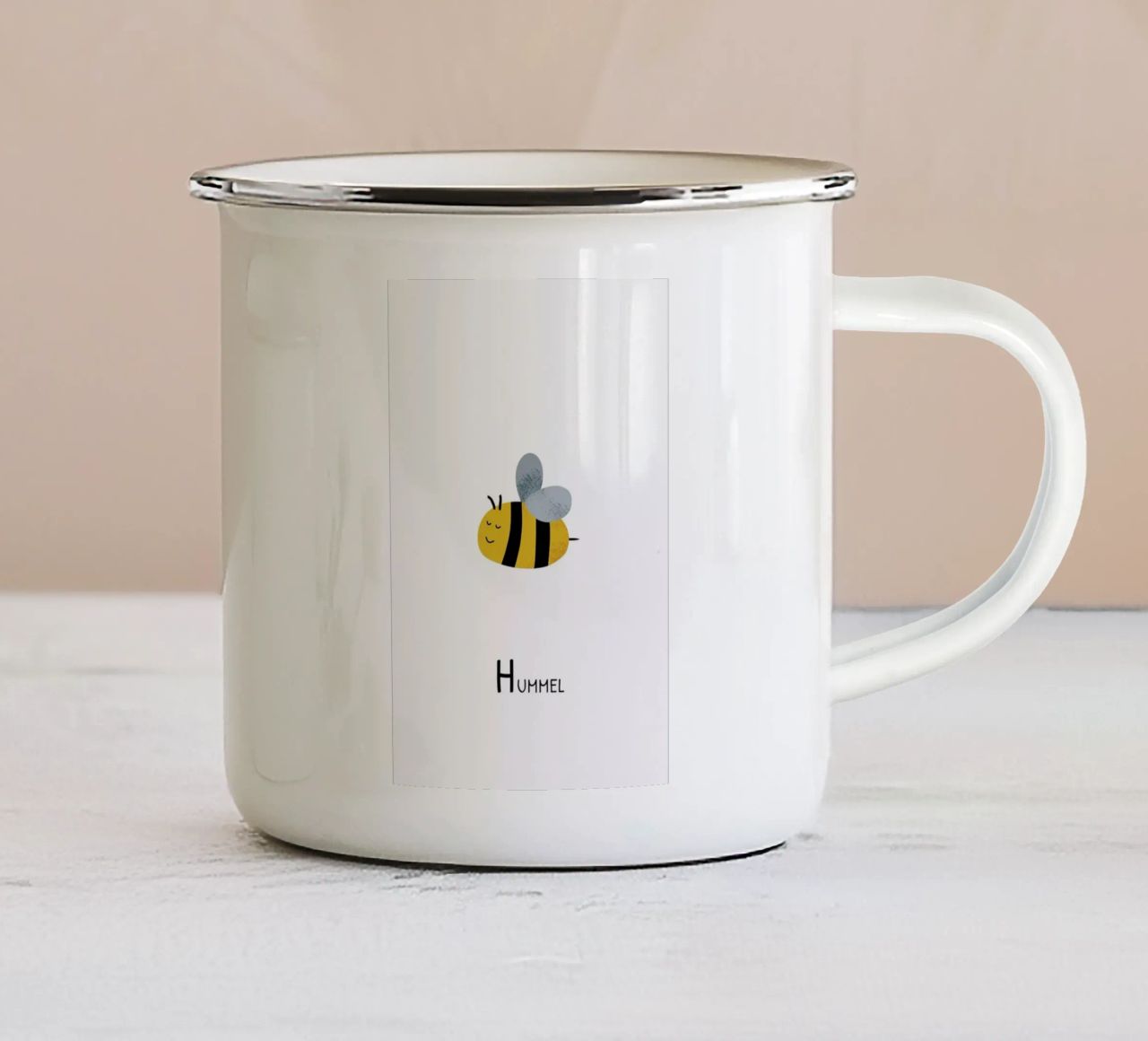 Hummel tazza in smalto da Little Flourishes