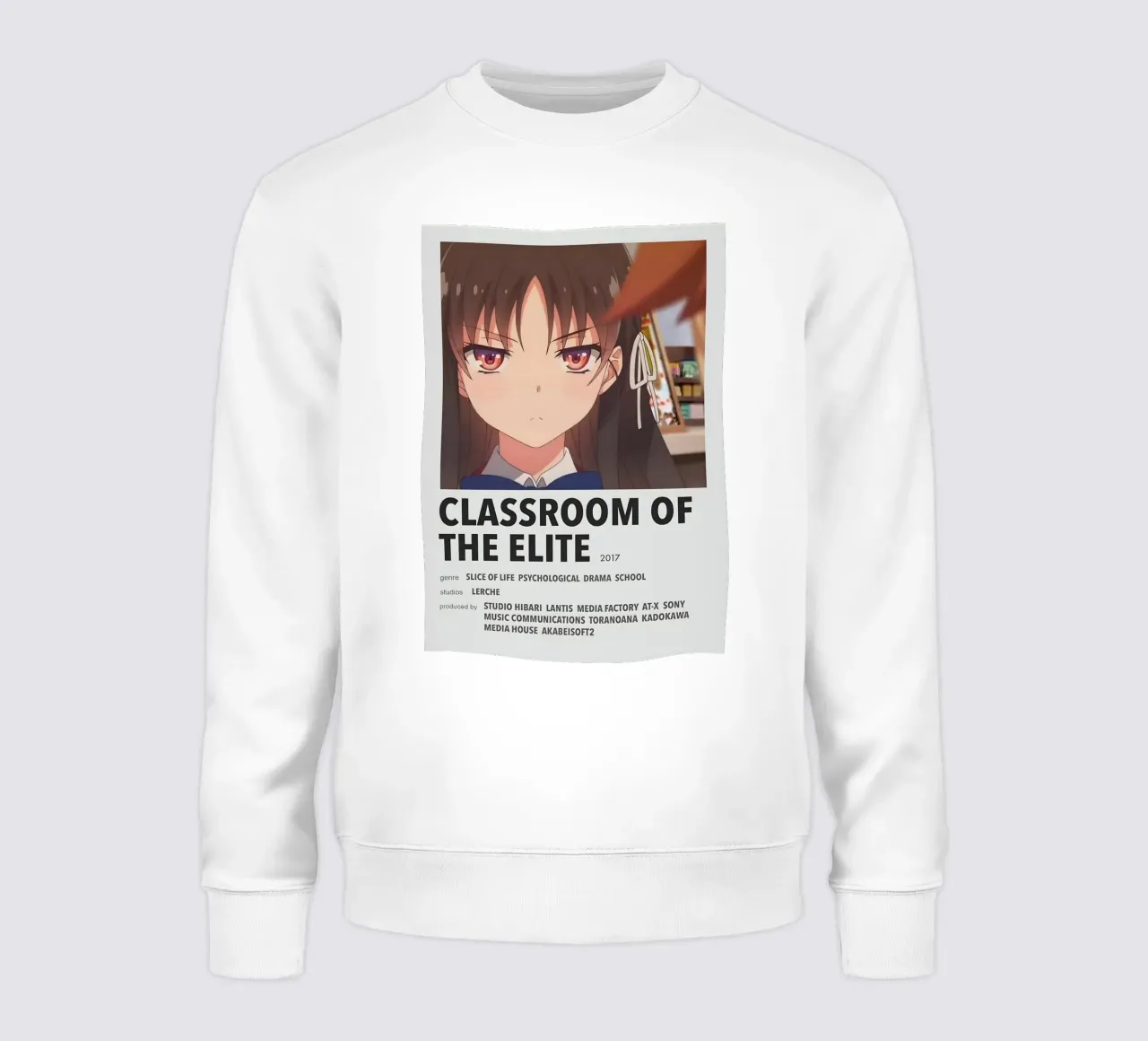 CLASSROOM OF THE ELITE  2017 felpa da Totoya