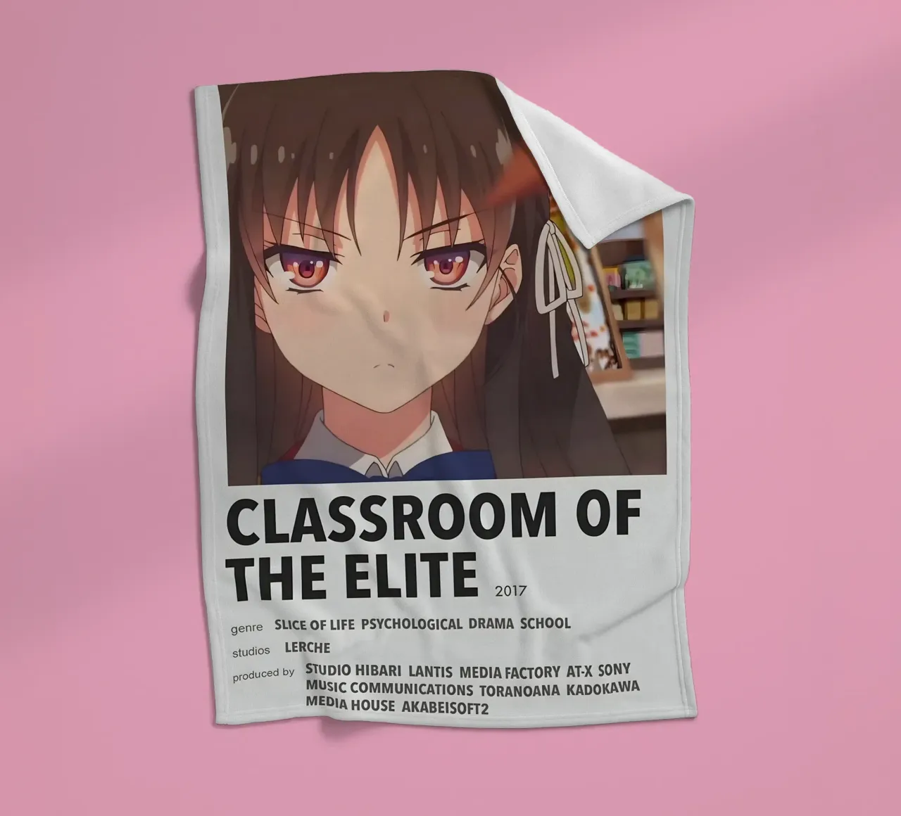 CLASSROOM OF THE ELITE  2017 coperta in pile da Totoya