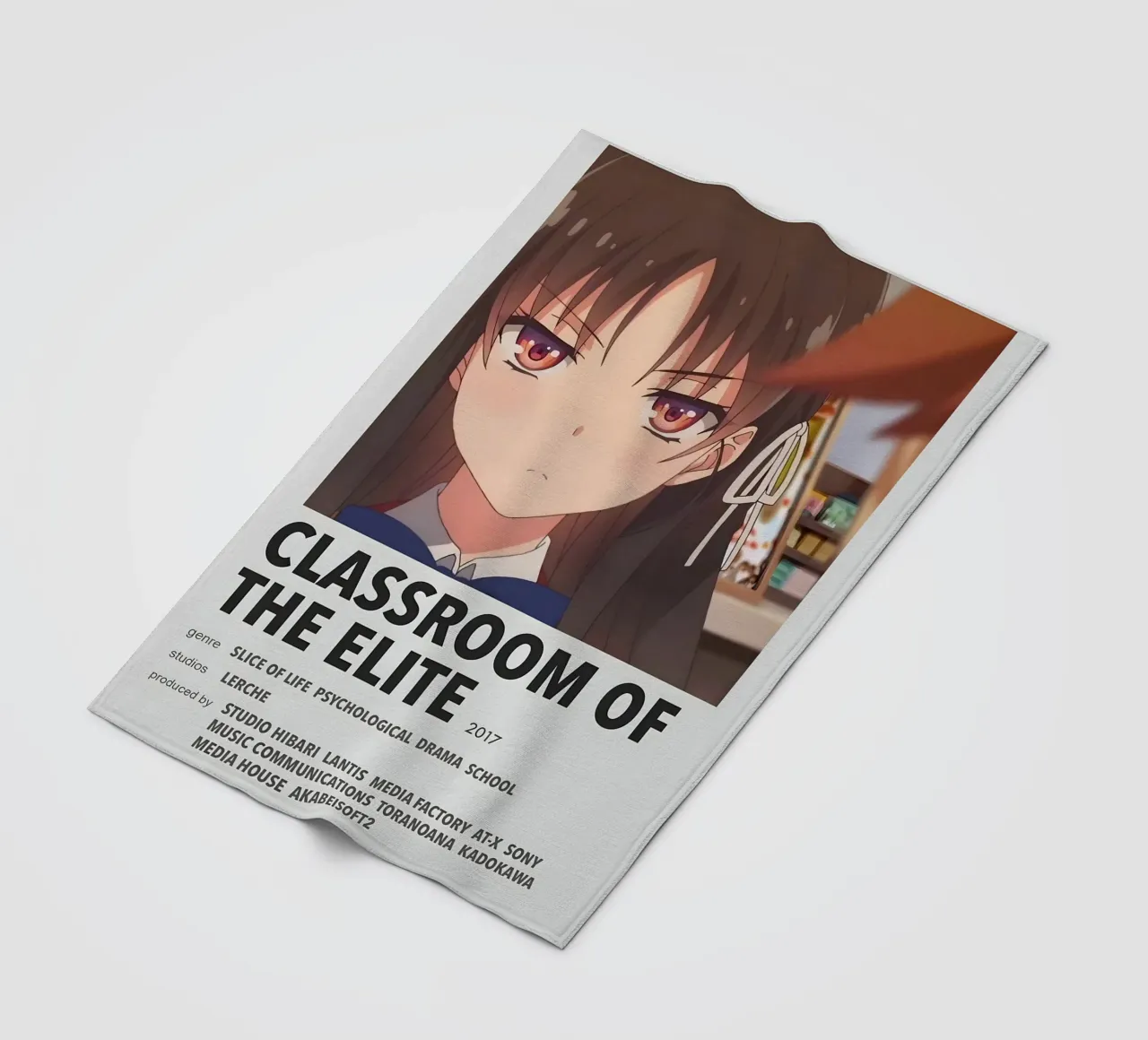 CLASSROOM OF THE ELITE  2017 coperta in pile da Totoya