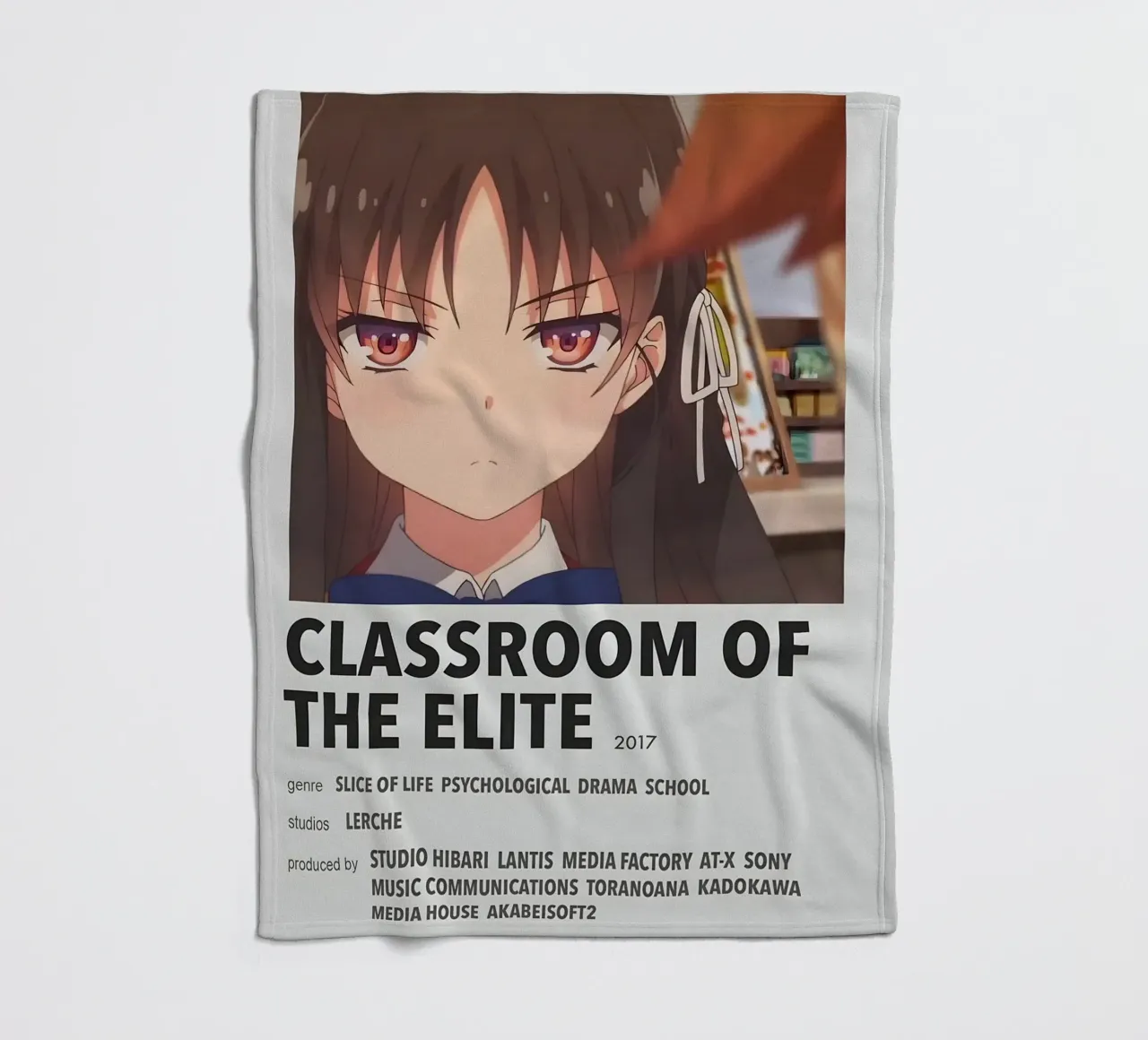 CLASSROOM OF THE ELITE  2017 coperta in pile da Totoya